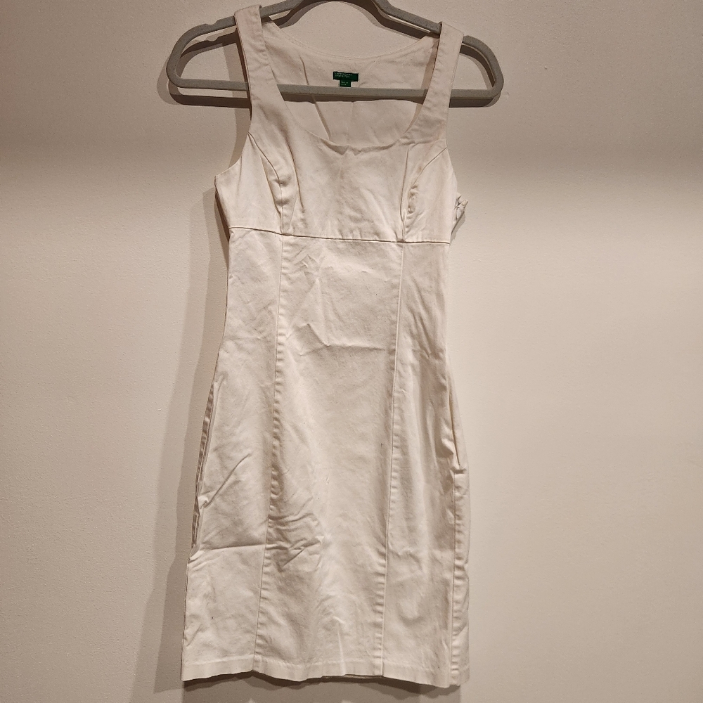 United Colors Of Benetton White Dress